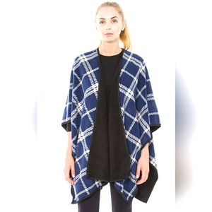 Fleece Poncho Wrap